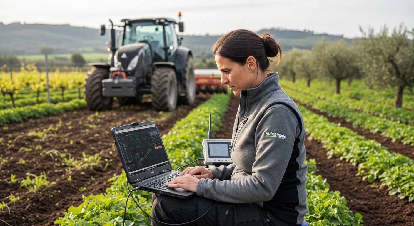 Tecnologia e acompanhamento agronómico no campo